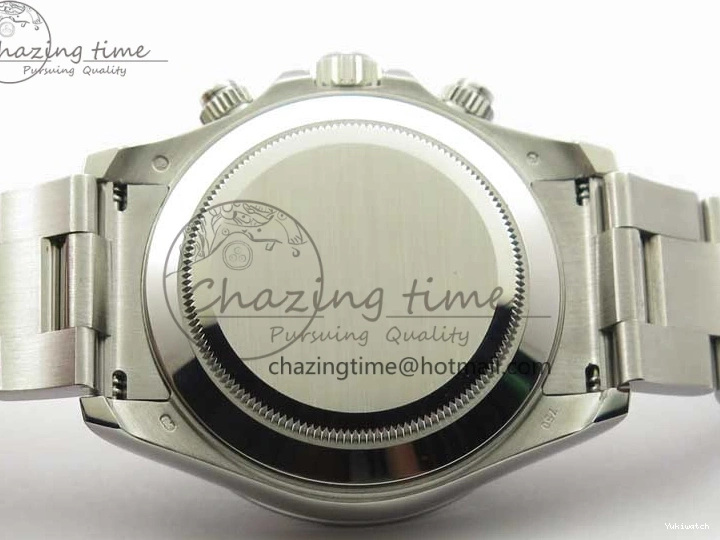 Ceramic A7750 Daytona on Dial SS Green 116520 Real SS Stick Markers Bezel Bracelet Edition UBF Best 0301